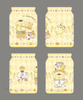 Pintoo - Afternoon Tea Snack Shop - Large Puzzle Jar 128 Pieces [BA1007] - Pompompurin Series