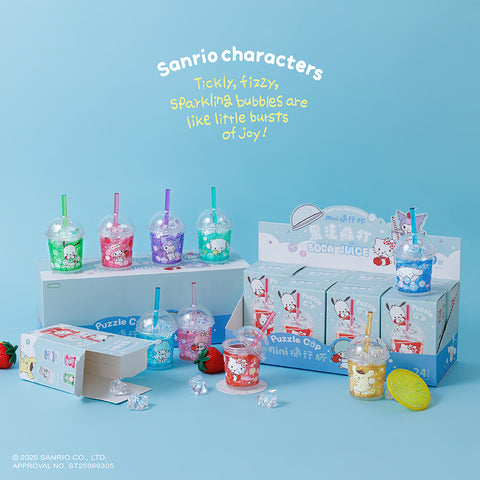 Pintoo - Sanrio Series - Fruity Soda - Puzzle Cup Blind Box (8 kinds) [CU1004]