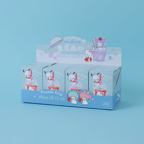 Pintoo - Sanrio Series - Fruity Soda - Puzzle Cup Blind Box (8 kinds) [CU1004]