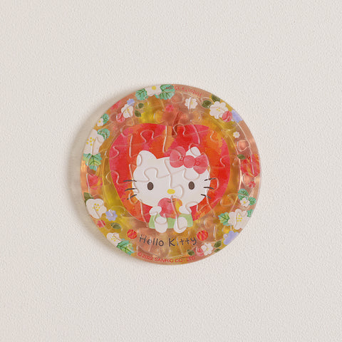 Pintoo - Hello Kitty - Multicoloured Fruit - Apple - Puzzle Magnet [D1367]