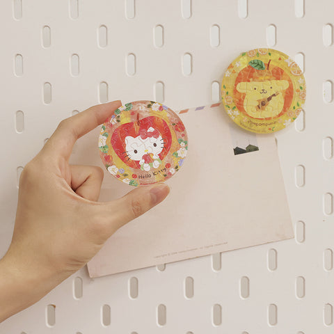 Pintoo - Hello Kitty - Multicoloured Fruit - Apple - Puzzle Magnet [D1367]