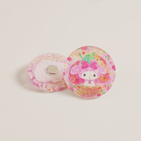 Pintoo - My Melody - Multicoloured Fruit - Strawberry - Puzzle Magnet [D1368]