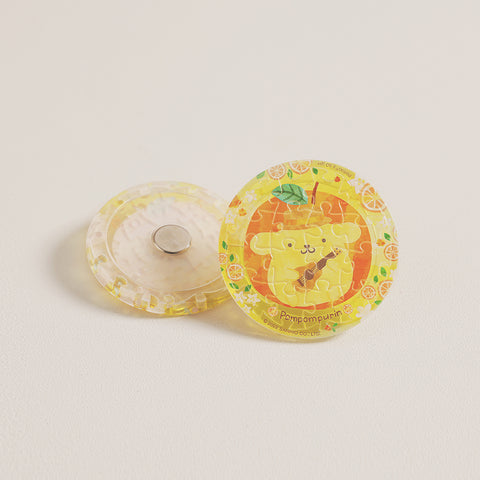 Pintoo - Pompompurin - Multicoloured Fruit - Orange - Puzzle Magnet [D1370]