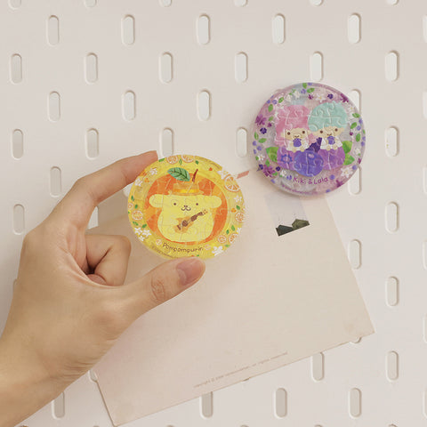 Pintoo - Pompompurin - Multicoloured Fruit - Orange - Puzzle Magnet [D1370]