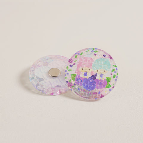 Pintoo - LittleTwinStars - Multicoloured Fruit - Blueberry - Puzzle Magnet [D1371]