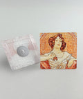 Pintoo D1646 The Precious Stones - 8 x 16pcs Jigsaw Puzzle Magnets by Alphonse Mucha