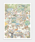Pintoo H3276 Follow the animals to explore the market! - 1200 Piece Jigsaw Puzzle by Jhu Gong Fan Hua