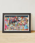 Pintoo H3447 Beach party rainbow scene - 1000 Piece Jigsaw Puzzle by Peter Adderley