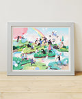 Pintoo H3747 Puzzle World - 1200 Piece Jigsaw Puzzle by Damee Wu
