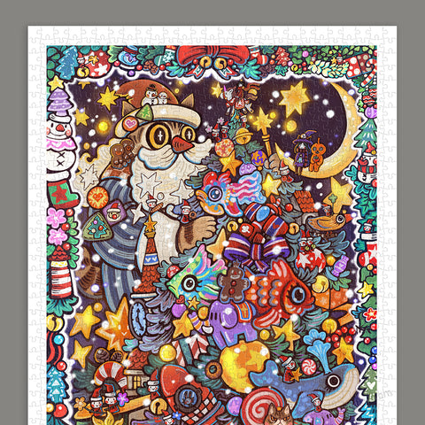 Pintoo H3823 Christmas Castle - 1500 Piece Jigsaw Puzzle by Instant Noodles
