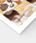 Pintoo H3877 Cat Oden Shop - 900 Piece Jigsaw Puzzle by Keyto