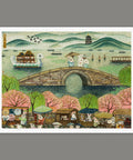 Pintoo H3917 Broken Bridge Of West Lake - Legend Of The White Snake - 1200 Piece Jigsaw Puzzle by Cheng Jingjinn