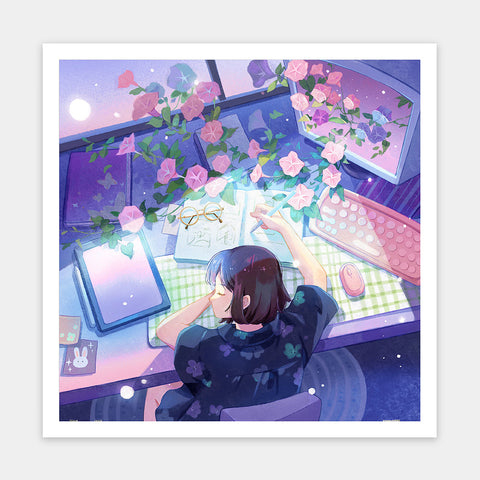 Pintoo H3976 Midnight Fantasies - 900 Piece Jigsaw Puzzle by Yunzhen Ho