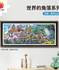 3D-JP - World Corner Series - Breezy Valley - Showpiece Panorama 1000 Pieces [H4073] - Pao Mian