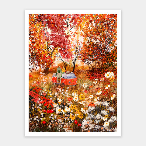 Pintoo H4081 Autumn Camping - 1200 Piece Jigsaw Puzzle by Laivi Poder