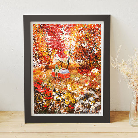 Pintoo H4081 Autumn Camping - 1200 Piece Jigsaw Puzzle by Laivi Poder