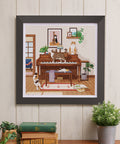 Pintoo H4082 Piano and Cats - 900 Piece Jigsaw Puzzle by Myowntime