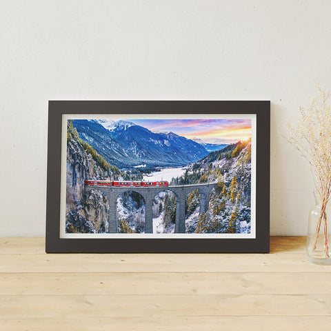 Pintoo H4086 A Meandering Journey to Zermatt, Switzerland - 1000 Piece Jigsaw Puzzle