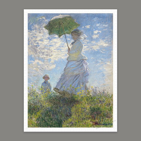 Pintoo H4088 Woman with a Parasol–Madame Monet and Her Son, 1875 - 1200 Piece Jigsaw Puzzle by Monet