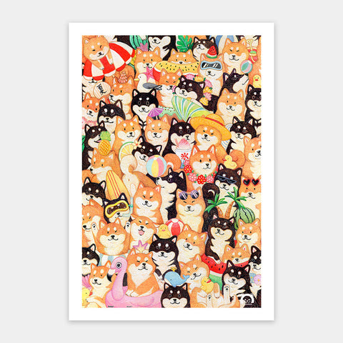 Pintoo H4094 Summer Rhapsody - 600 Piece Jigsaw Puzzle by Cotton Lion
