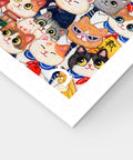 Pintoo H4096 Meow Class - 600 Piece Jigsaw Puzzle by Cotton Lion