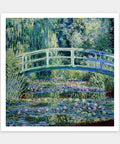 Pintoo H4138 Water Lilies and Japanese Bridge - 900 Piece Jigsaw Puzzle by Claude Monet