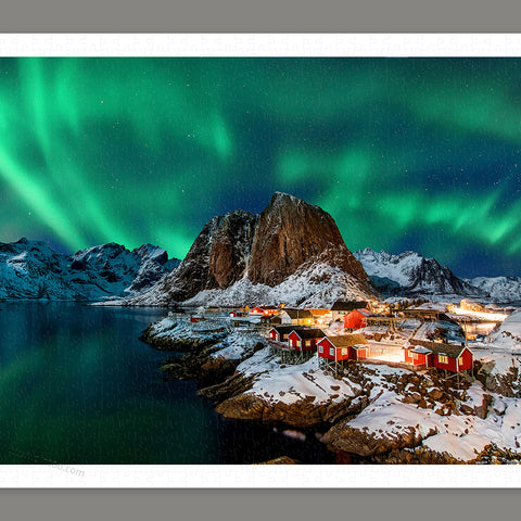 Pintoo H4139 Dream of the Northern Lights, Norway - 1000 Piece Jigsaw Puzzle