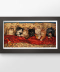 Pintoo H4154 Kittens' Snuggle Time - 800 Piece Jigsaw Puzzle by Phoenix Chan