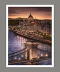 Pintoo H4187 Blue Night in Budapest - 1200 Piece Jigsaw Puzzle by sujin