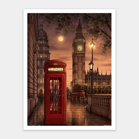 Pintoo H4188 Crimson Night at Big Ben - 1200 Piece Jigsaw Puzzle by sujin