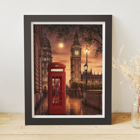 Pintoo H4188 Crimson Night at Big Ben - 1200 Piece Jigsaw Puzzle by sujin