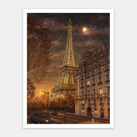 Pintoo H4189 Golden Paris - 1200 Piece Jigsaw Puzzle by sujin