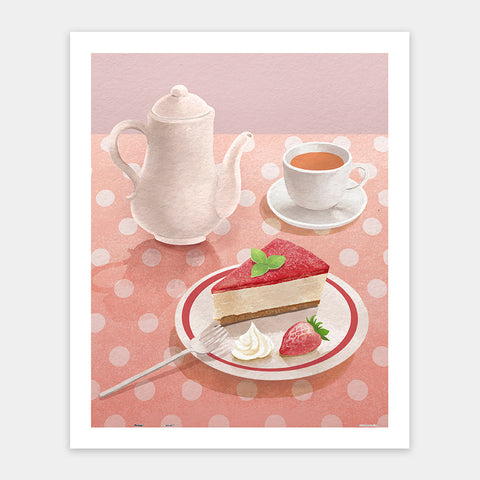 Pintoo - Strawberry Cake - Showpiece 500 Pieces [H4209] - Yuz Draw Cooking