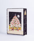 Pintoo HN1417 Christmas Night Under the Moonlight - 586 Piece Jigsaw Puzzle by Cureyom