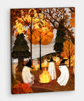 Pintoo HN1474 Autumn Bonfire - 366 Piece Jigsaw Puzzle by Katherine Blower