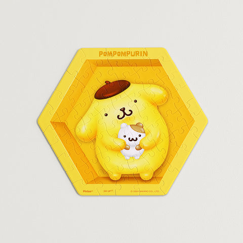 Pintoo - Sanrio - Character Collection - Pompompurin - Wall Tile [HX1181]