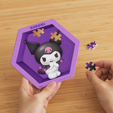 Pintoo - Sanrio - Character Collection - Kuromi - Wall Tile [HX1184]