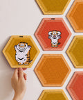 Pintoo HX1256 Fat Tiger - Wall Tile Jigsaw Puzzle by I Am Not Fat Tiger