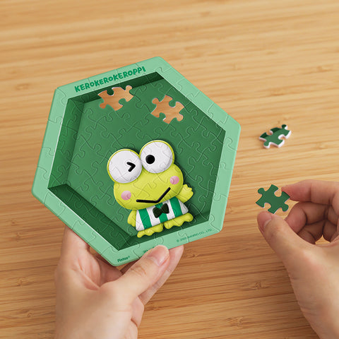 Pintoo - Sanrio - Character Collection - Kerokerokeroppi - Wall Tile [HX1264]