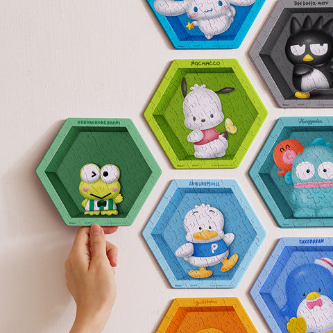 Pintoo - Sanrio - Character Collection - Kerokerokeroppi - Wall Tile [HX1264]