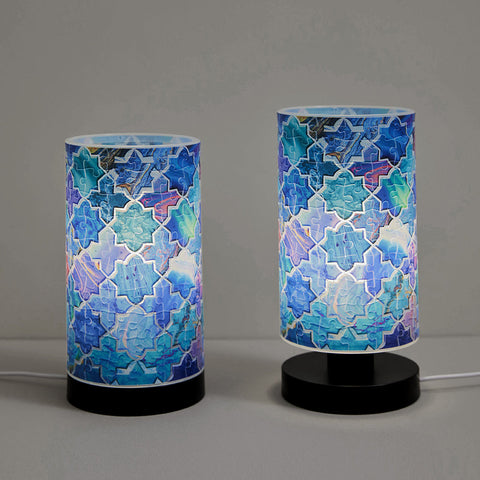 Pintoo JB1005 Colored Glazed Tiles - Puzzle Table Lamp Jigsaw Puzzle