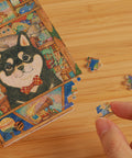 Pintoo Q1172 Shiba's Storage Room - 80 Piece XS Jigsaw Puzzle by Cotton Lion