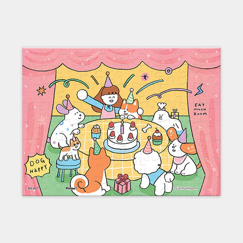 Pintoo Q1320 Birthday Party - 80 Piece XS Jigsaw Puzzle by Eat MushRoom