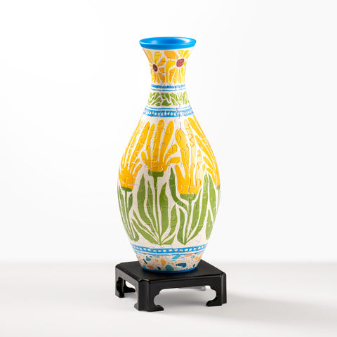 Summer Blossom - 3D Puzzle Vase Jigsaw Puzzle