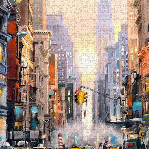 Pintoo U1040 New York - 1008 Piece Jigsaw Puzzle by The Macneil Studio