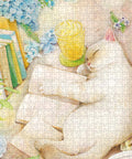 Pintoo U1050 A Napping Cat - 1008 Piece Jigsaw Puzzle by Jina
