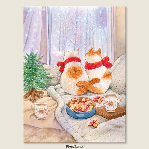 Pintoo U1053 First Snow - 1008 Piece Jigsaw Puzzle by Jina