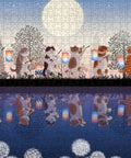 Pintoo U1056 Cats Night Tour - 756 Piece Jigsaw Puzzle by Nyangsongi