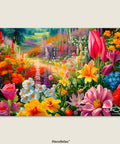 Pintoo U1068 Lovely Garden - 504 Piece Jigsaw Puzzle by Shawna Stewart