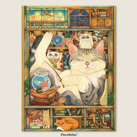 Pintoo U1072 Break Time - 1008 Piece Jigsaw Puzzle by  Cotton Lion